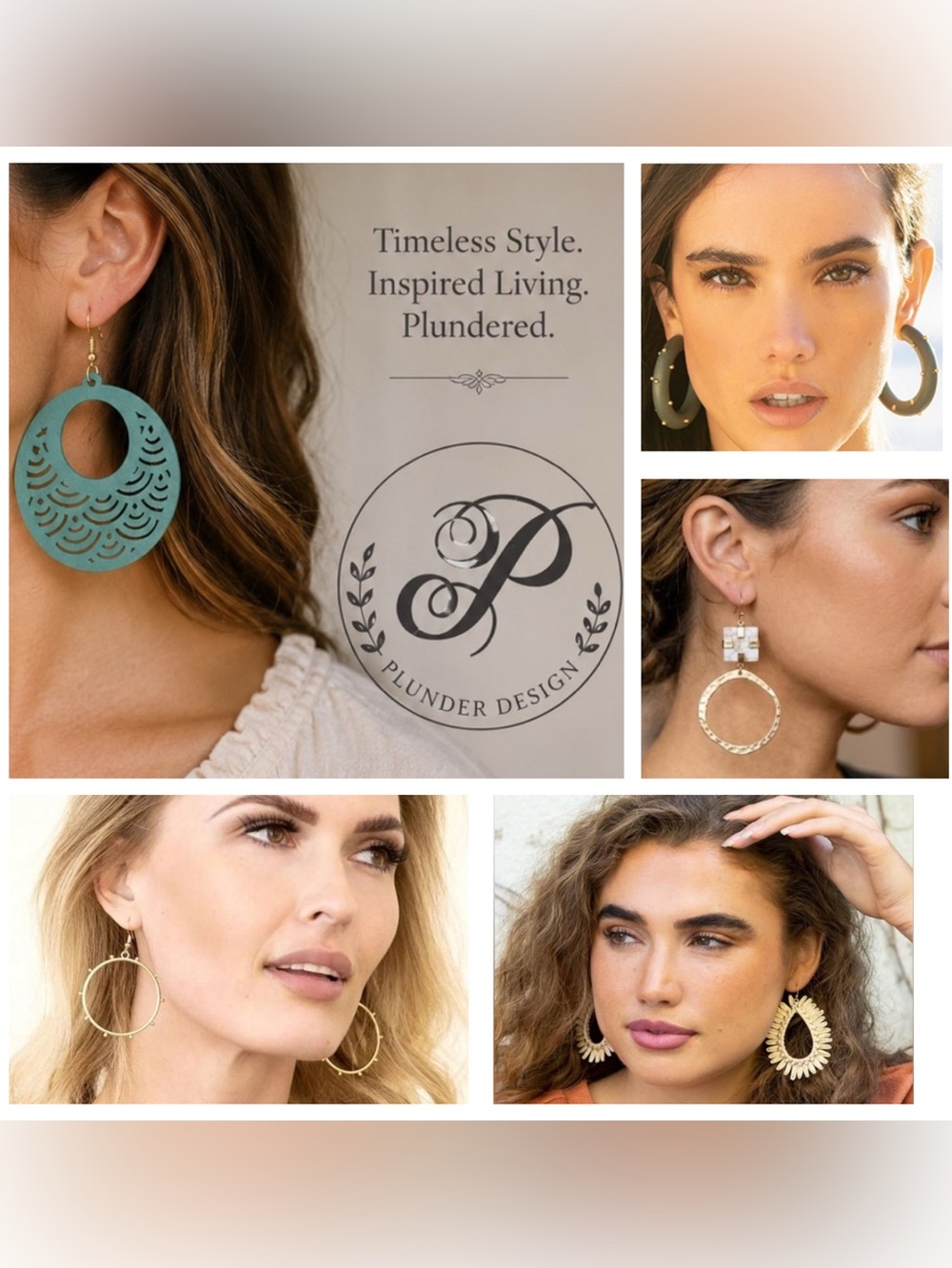 10 prs Asst New Plunder Earrings